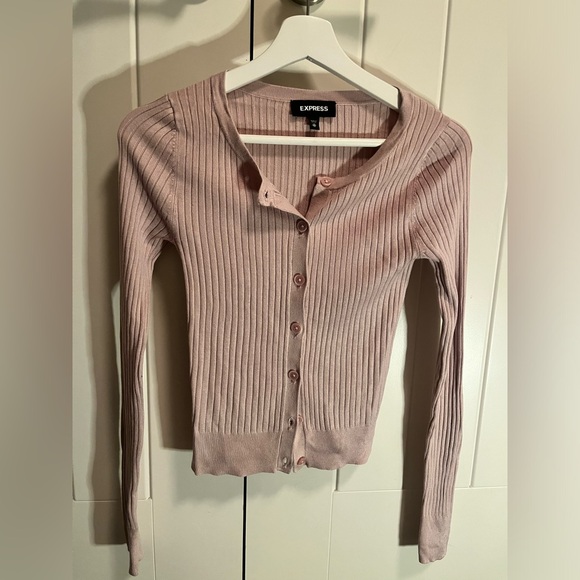 Express Button Down Cardigan in Size XS - Picture 2 of 4